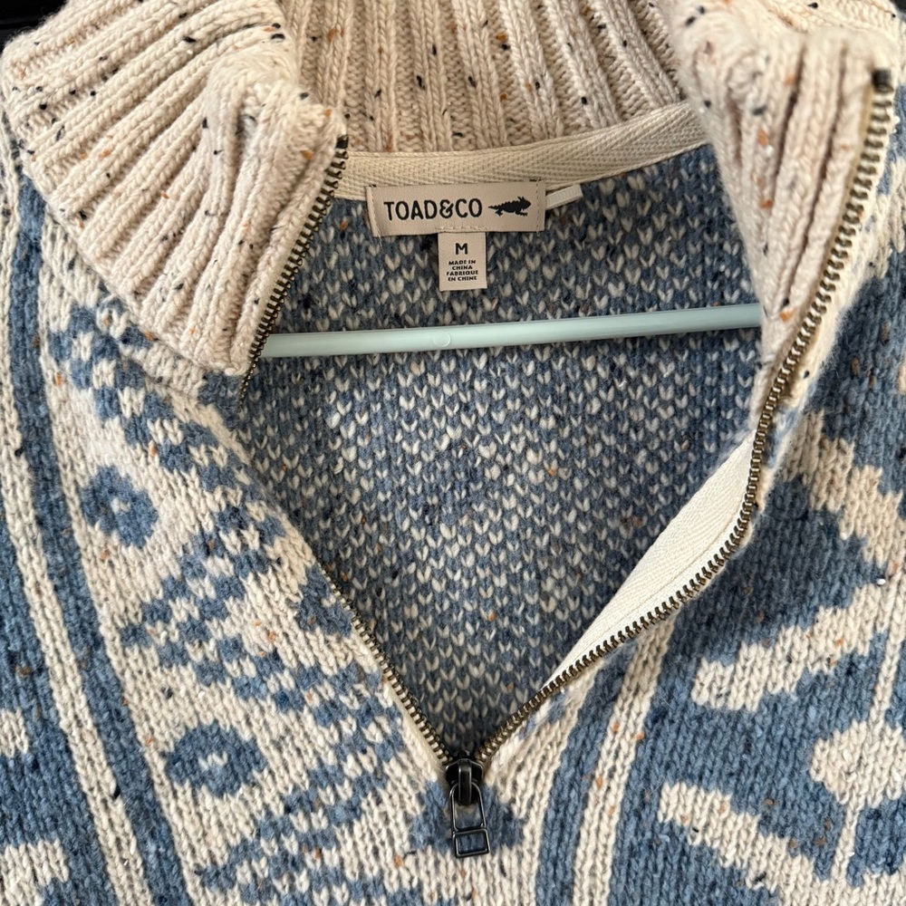 Toad & Co Wilde sweater sz M - Picture 2 of 3